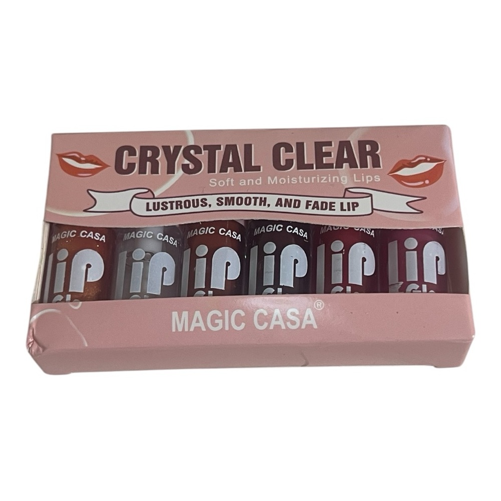 🛍️3/$20🛍️ Crystal Clear Lip Gloss Set - 6PCS